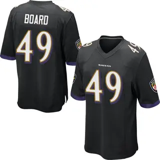 Baltimore Ravens Men's Chris Board Game Jersey - Black