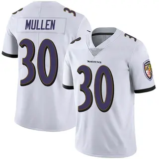 Baltimore Ravens Men's Trayvon Mullen Limited Vapor Untouchable Jersey - White