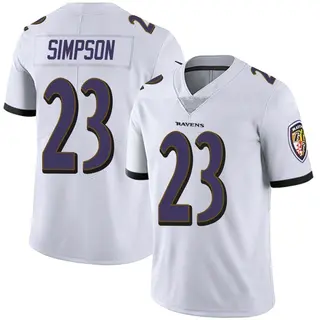 Baltimore Ravens Men's Trenton Simpson Limited Vapor Untouchable Jersey - White