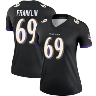 Baltimore Ravens Women's Ja'Mion Franklin Legend Jersey - Black