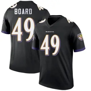 Baltimore Ravens Youth Chris Board Legend Jersey - Black