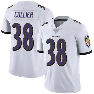 Baltimore Ravens Youth Chris Collier Limited Vapor Untouchable Jersey - White