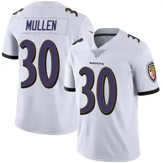 Baltimore Ravens Youth Trayvon Mullen Limited Vapor Untouchable Jersey - White